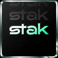 Stak airdrop logo - Solana crypto token